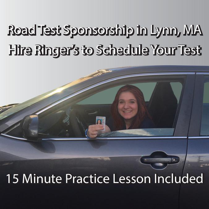 road test sponsorship pass your road test car rental car usage use driving school car for road test alternate hours road test Lynn, MA